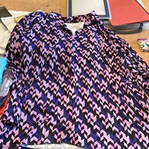 Purple chevron shirt
